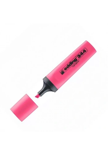 EDDİNG 344 FOSFORLU KALEM PEMBE