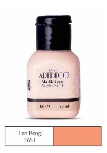 ARTDECO 70A AKRİLİK BOYA 3651 TEN RENGİ 25ml