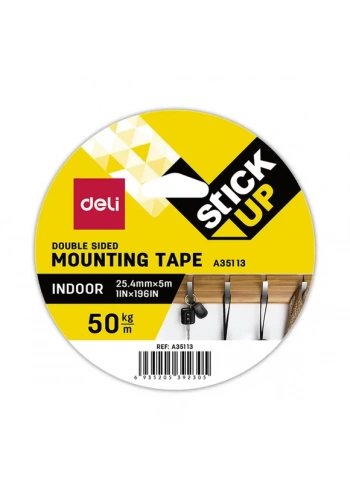 DELİ A35113 MONTAJ BANDI 25.4mmx5m