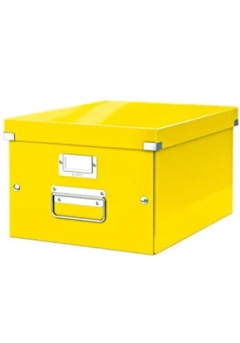 LEİTZ 6044 WOW C&S ORTA BOY SAKLAMA KUTUSU METALİK SARI