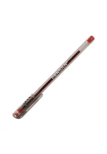 PENSAN 2240 İĞNE UÇLU TÜKENMEZ KALEM 0.7 KIRMIZI