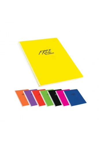 KESKİN FREE SPİRALLİ DEFTER A4 ÇİZGİLİ 40 YAPRAK (320391)