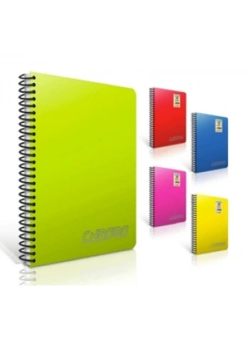 GIPTA CHROMO SPİRALLİ DEFTER A4 DÜZ 60 YAPRAK (2064)