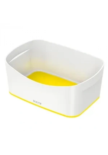 LEİTZ 5257 MYBOX MASA ÜSTÜ SAKLAMA KUTUSU SARI-BEYAZ