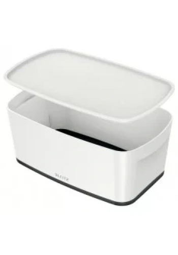 LEİTZ 5229 MYBOX KAPAKLI KÜÇÜK BOY SAKLAMA KUTUSU SİYAH-BEYAZ