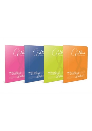 GIPTA SPİRALLİ MÜZİK DEFTERİ A4 40 YAPRAK (1701)