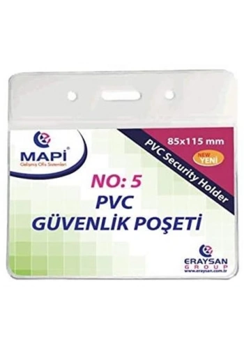 MAPİ KART GÜVENLİK POŞETİ 8x10.3cm 100LÜ (9101035)