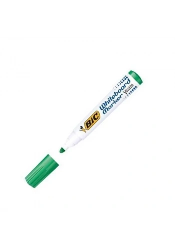 BİC 1701 VELLEDA BEYAZ TAHTA KALEMİ YUVARLAK UÇ YEŞİL (904940)