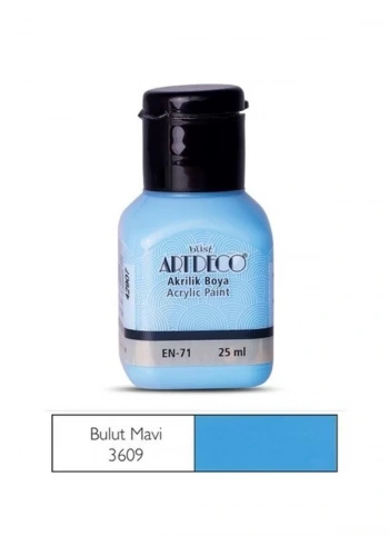 ARTDECO 70A AKRİLİK BOYA 3609 BULUT MAVİ 25ml