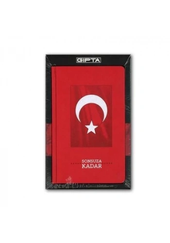 GIPTA SONSUZA DERİ KAPAK DEFTER 13x21 ÇİZGİLİ 120 YAPRAK (6501)