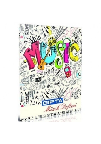 GIPTA MÜZİK DEFTERİ A4 40 YAPRAK (2909)