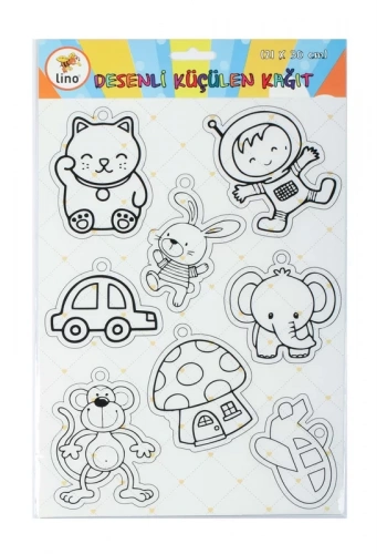 LİNO 13WP-02 DESENLİ KÜÇÜLEN KAĞIT 21x30