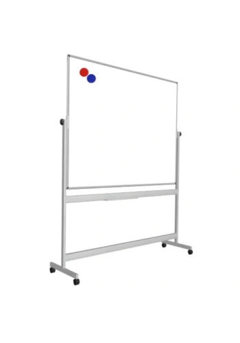 AKYAZI 0077 EMAYE MOBİL ÇİFT TARAFLI YAZI TAHTASI 120x140