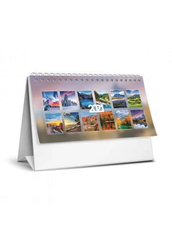 KESKİN MTK-804 ÜÇGEN MASA TAKVİMİ MANZARA (820508)