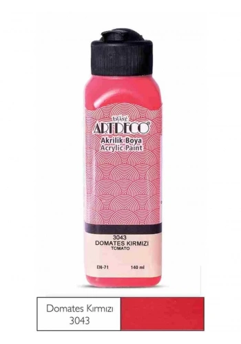 ARTDECO 70R AKRİLİK BOYA 3043 DOMATES KIRMIZISI 140ml