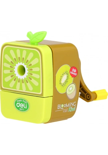 DELİ 0671 BLOOMİNG KİWİ MASA ÜSTÜ KALEMTRAŞ