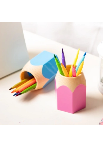 DELİ 9145 MASA ÜSTÜ KALEMLİK 87x76x104mm