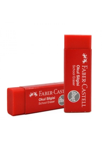 FABER-CASTELL DUST-FREE KIRMIZI OKUL SİLGİSİ (187222)
