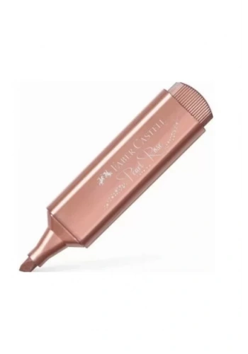 FABER-CASTELL FOSFORLU KALEM 46 METALİK ROSE (154626)