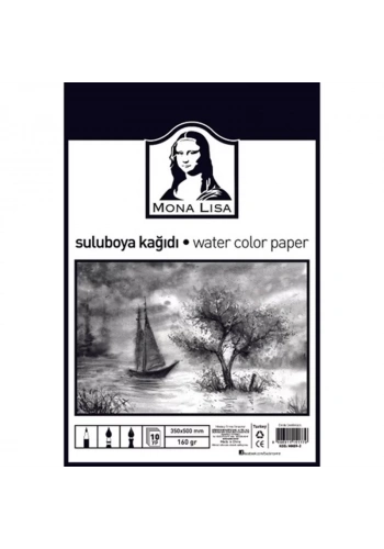 SÜDOR MN09-2 SULU BOYA KAĞIDI 35x50 160gr 10 YAPRAK