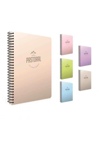 GIPTA PASTORAL SPİRALLİ DEFTER A4 DÜZ 96 YAPRAK (3246)