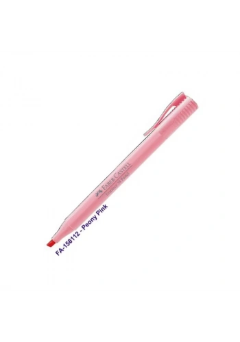 FABER-CASTELL FOSFORLU KALEM 38 PASTEL PEMBE (158112)