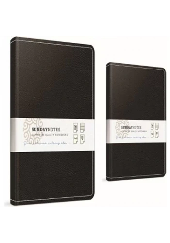 GIPTA SUNDAY NOTES DERİ KAPAK DEFTER A4 ÇİZGİLİ 140 YAPRAK (5044)