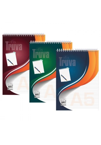 KESKİN TRUVA SPİRALLİ BLOKNOT A4 ÇİZGİLİ 40 YAPRAK (145501)