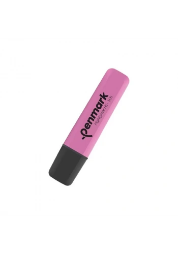 PENMARK HS-505-04 FOSFORLU KALEM NEON PEMBE