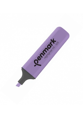 PENMARK HS-505-07 FOSFORLU KALEM PASTEL LAVANTA