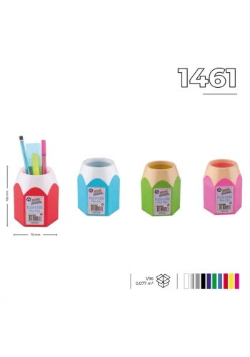 ARK 1461 MASA ÜSTÜ KALEMLİK MOR