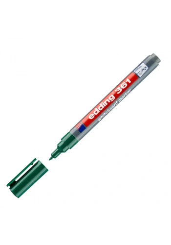 EDDİNG 361 BEYAZ TAHTA KALEMİ YUVARLAK UÇ YEŞİL