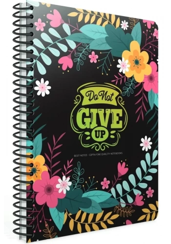 GIPTA BEST NOTES SPİRALLİ SERT KAPAK DEFTER 20x28 ÇİZGİLİ 120 YAPRAK (5081)