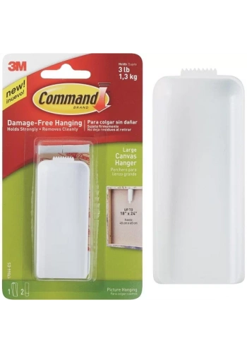 3M 17044 COMMAND KANVAS RESİM İÇİN BÜYÜK BOY ASKI TEKLİ