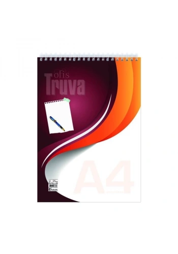 KESKİN TRUVA SPİRALLİ BLOKNOT A4 DÜZ 40 YAPRAK (145500)