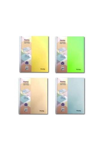 KESKİN PASTEL PROJE SUNUM DEFTERİ A4 ÇİZGİLİ 80 YAPRAK (353401)