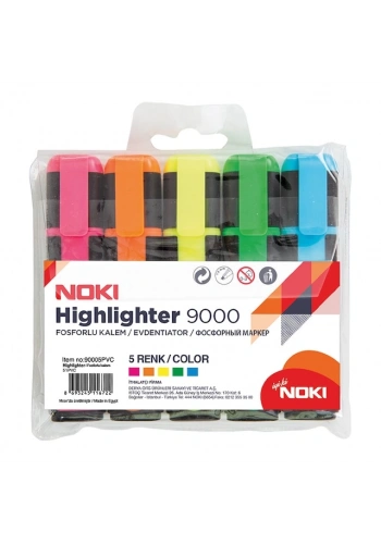 NOKİ 9000 FOSFORLU KALEM 5Lİ BLİSTER