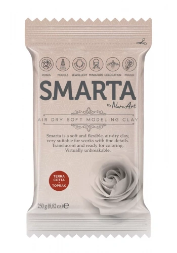 SMARTA HAVA İLE KURUYAN MODELLEME HAMURU 15 TOPRAK RENGİ 250gr