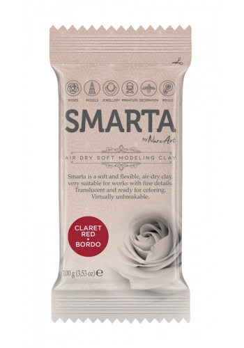 SMARTA HAVA İLE KURUYAN MODELLEME HAMURU 17 BORDO 100gr