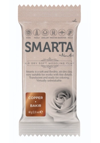 SMARTA HAVA İLE KURUYAN MODELLEME HAMURU 32 METALİK BAKIR 60gr