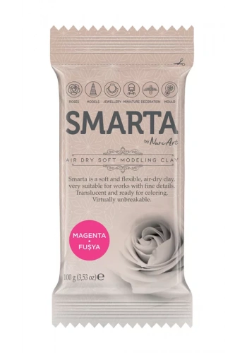 SMARTA HAVA İLE KURUYAN MODELLEME HAMURU 10 FUŞYA 100gr