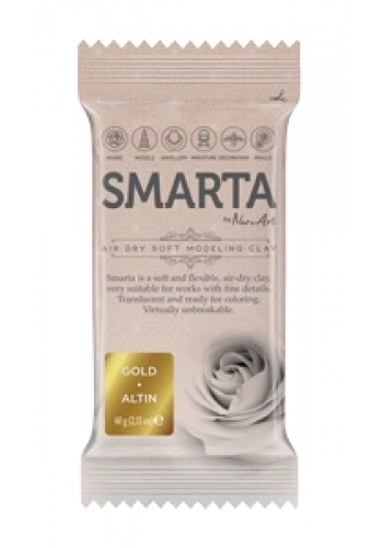 SMARTA HAVA İLE KURUYAN MODELLEME HAMURU 27 METALİK ALTIN 60gr