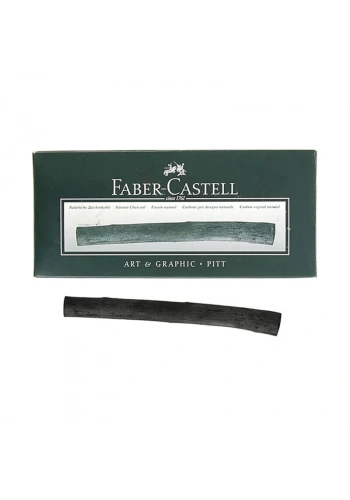FABER-CASTELL PİTT NATUREL FÜZEN KÖMÜR 9-15mm (012912)
