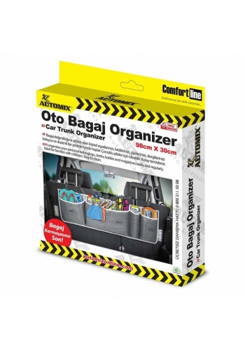 AUTOMİX 44219 OTO CEPLİ BAGAJ ORGANİZER 98x30cm