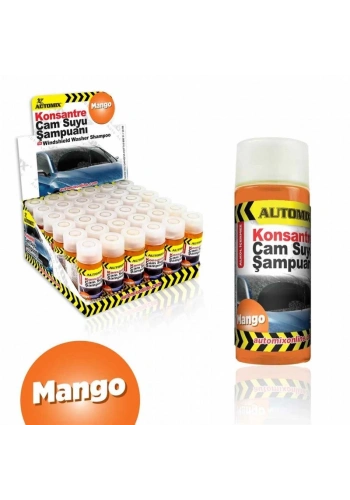 AUTOMİX 41227 OTO CAM SUYU ŞAMPUANI MANGO 50ml