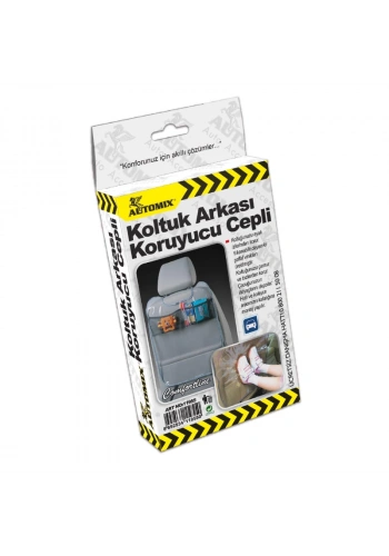 AUTOMİX 11955 OTO CEPLİ KOLTUK ARKASI KORUYUCU