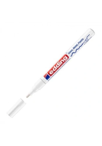 EDDİNG 751CR BOYA DEKORASYON MARKÖRÜ BEYAZ
