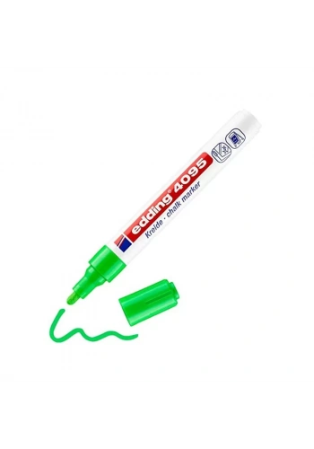 EDDİNG 4095 LİKİT TEBEŞİR VE CAM KALEMİ AÇIK YEŞİL