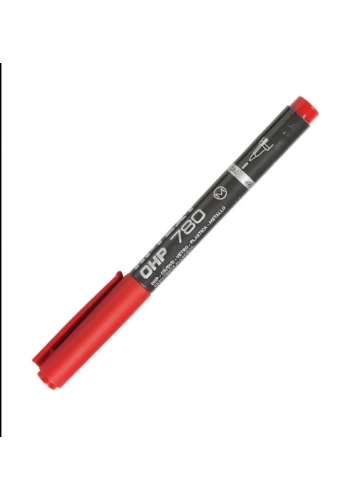 Hİ-TEXT 780MK ASETAT KALEMİ M KIRMIZI