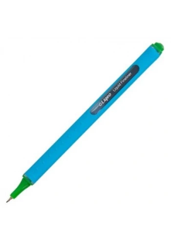 LİQEO F-8027-150 FİNELİNER KEÇE UÇLU KALEM 0.4mm AÇIK YEŞİL